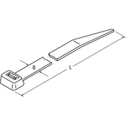 Distrona - Kabelbinder DIS-TY Kabelbinder 3,6x292 DTST0292FNA66V/VE100 natur Standardausfü