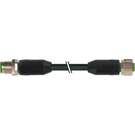 Murrelektronik - Konfektioniertes Sensor-Aktor-Kabel Anschlußleitung 7999-40041-6380300 M12 St auf M12 Bu − 100 Stück