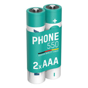 Ansmann - Akku Micro DECT-Telefon 5035523 (VE2) NiMH AAA 550mAh − 12 Packung
