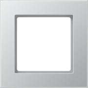 Jung - Abdeckrahmen Rahmen 1-fach A 5581 BF AL waage/senkrecht