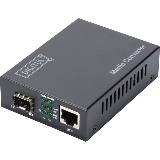 DIGITUS - Media Konverter Gigabit Medienkonverter DN-82130 10/100/1000 SFP-Port
