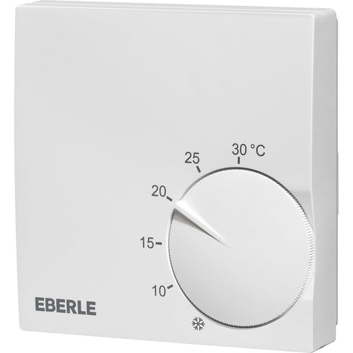 Eberle Controls - Raumthermostat/Uhrenthermostat Raumtemperaturregler RTR-S 6124-6 AP aktivweiss