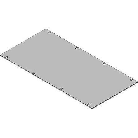 Icotek - Einführungsflansch für Kleingehäuse/Schaltschrank Modulplatte MP0 blind