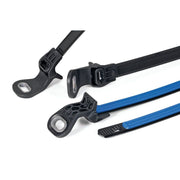HellermannTyton - Kabelbinder Befestigungsbinder 2tlg. 156-04093(250) Soft Grip − 250 Stück