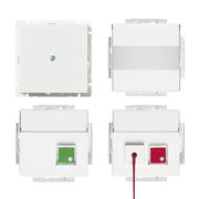 Busch-Jaeger - Behindertenelement für Installationsschalterprogramme Rufset mit Akkupuffer 1510 UJ-84