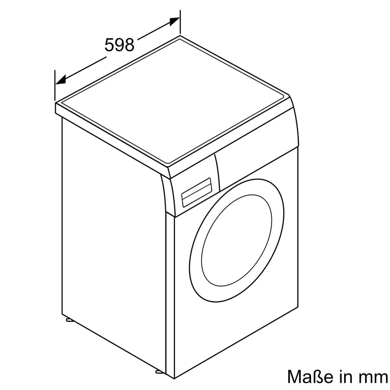 Bosch - Waschmaschine Waschautomat Express WUU28TH1 Serie6