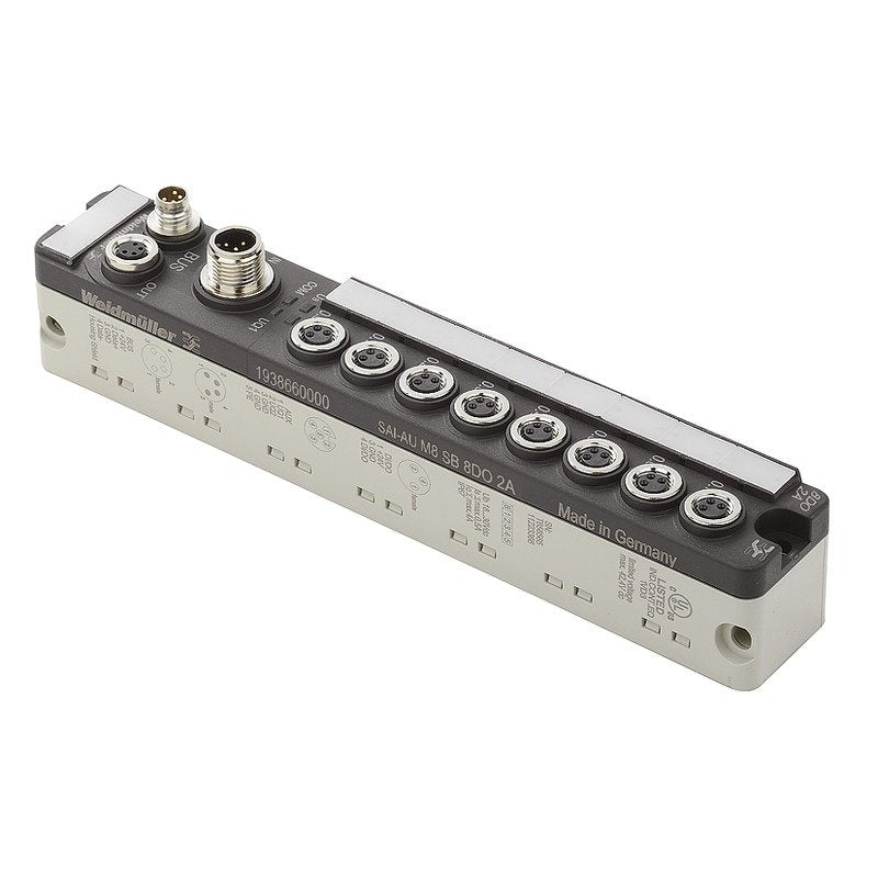 Weidmüller - Feldbus, Dez. Peripherie - Funktions-/Technologie-Modul Sensor Aktor Verteiler SAI-AU M8 SB 8DO 2A