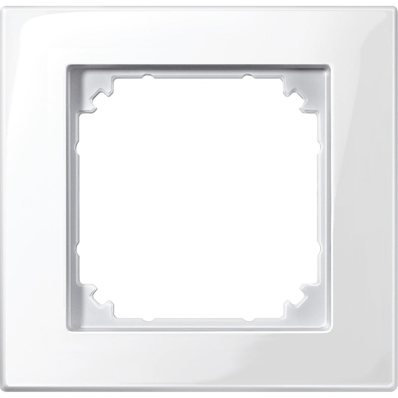 Merten - Abdeckrahmen M-PLAN-Rahmen 1f. pws/gl 515119