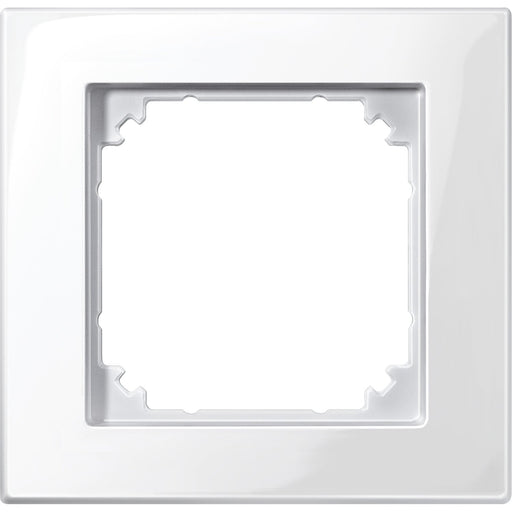 Merten - Abdeckrahmen M-PLAN-Rahmen 1f. pws/gl 515119