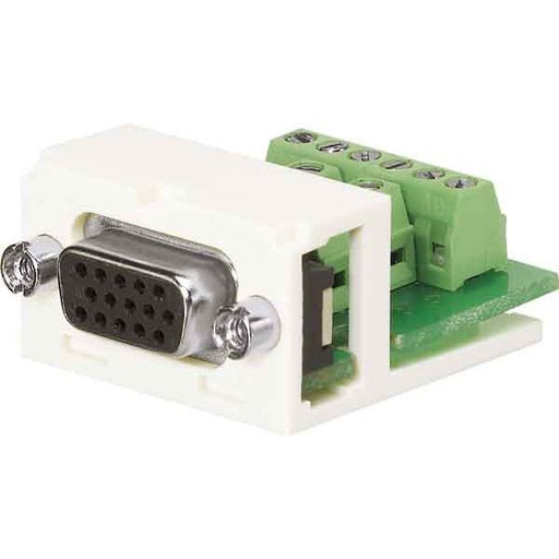 Panduit - D-Sub-Steckverbinder Modul CMD15HDIWY
