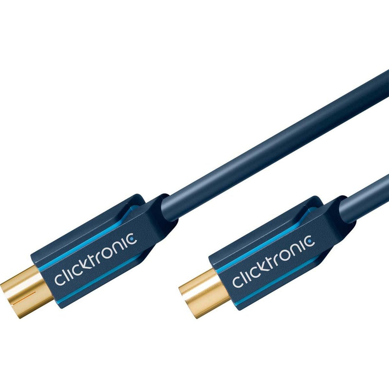Clicktronic - Konfektioniertes A/V-Kabel Antennenkabel 70403 5m