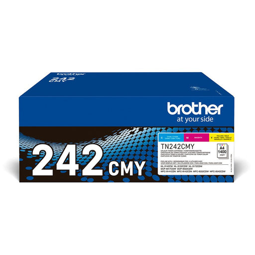 Brother - Verbrauchsmaterial für Telefax/Drucker/MFC Multipack 3-Farben TN-242CMY