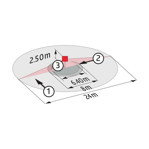 BEG Brück Electronic - Bewegungsmelder/Präsenzmelder komplett Bewegungsmelder PD4N-1C-UP
