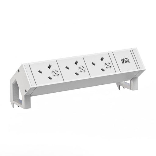 Bachmann - Multi-Tischsteckdose Tischsteckdose 9.023.232 DESK2 ws 3xUK