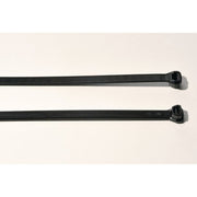 HellermannTyton - Kabelbinder X80L-PA66W-BK (100) 385x4,65 mm, schwarz − 100 Stück