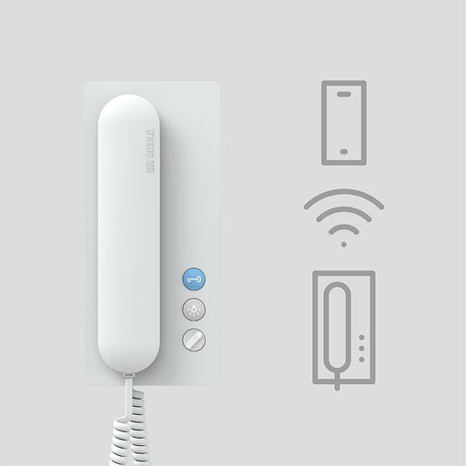 Siedle&Söhne - Innenstation für Türkommunikation Haustelefon IQ HTS Weiß − 1 Stück