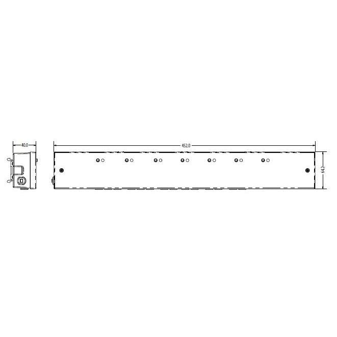 Eberle Controls - Zonenregler Funkempfänger INSTAT 868-a6 6-Kanal,8A,ws
