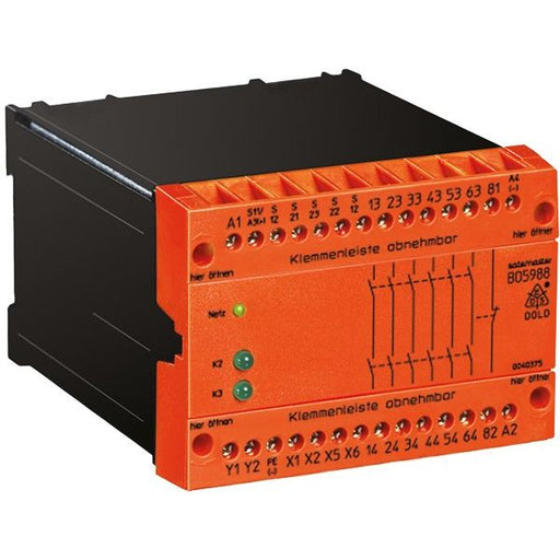 Dold&Söhne - Gerät zur Überwachung von sicherheitsgerichteten Stromkreisen Not-Aus-Modul BO5988.47/124 0,5-5s DC24V+AC230V