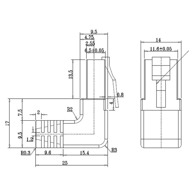 Goobay - Patchkabel Kupfer Patchkabel Cat5e F/UTP 94162 RJ45-Stecker,90Grad