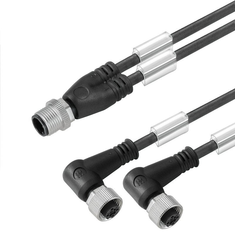 Weidmüller - Konfektioniertes Sensor-Aktor-Kabel Verbindungsleitung SAILZWM12BW2/45.0U M12/M12