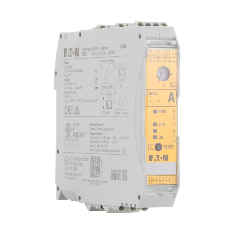 Eaton - Motorstarter/Motorstarterkombination Direktstarter EMS2-DOS-Z-9-24VDC 24V DC 1.5-7A