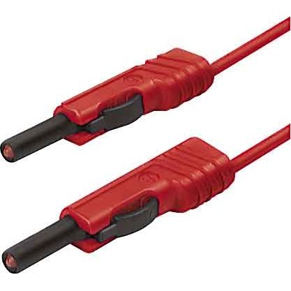 SKS Kontakttechnik - Zubehör/Ersatzteile für Prüf- und Messgeräte (Elektro) Meßleitung MLB 100/1 V rt − 25 Stück