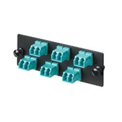 Panduit - Moduleinsatz für Patchpanel LWL LWL-Adapterpa. 6xLC-Duplex FAP6WBUDLCZ SM-Adapter Zirkonia − 10 Stück