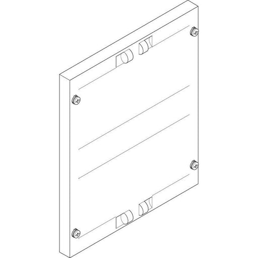 ABN - Abdeckung für Verteilerfeld Abdeckplatte FAG12N 250x300mm 1FB/2RE