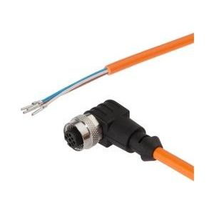 Ipf Electronic - Konfektioniertes Sensor-Aktor-Kabel Anschlussleitung, 20m, M12 VKB0R321 Dose 4polig