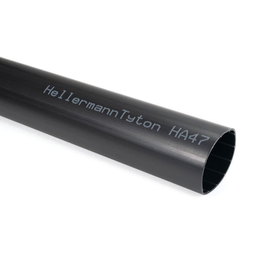 HellermannTyton - Schrumpfschlauch Warmschrumpfschlauch HA47-13/4-1000-BK − 80 Stück