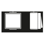 Jung - Installationsschalter Wippschalter 602 W Aus 2-pol