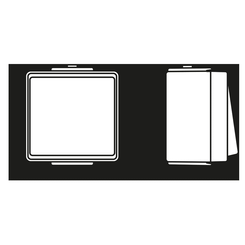 Jung - Installationsschalter Wippschalter 602 W Aus 2-pol