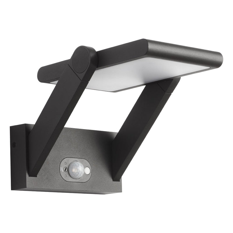 EVN Lichttechnik - Decken-/Wandleuchte Solar-LED-Wandleuchte PAS541502 3000K anthrazit