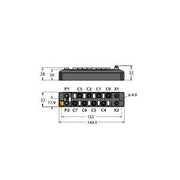 Turck - Feldbus, Dez. Peripherie - Digitales Ein-/Ausgangs-Modul Multiprotokoll-I/O-Modul TBEN-S1-8DIP kompakt