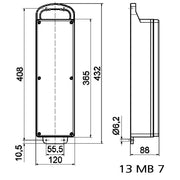 Bals Elektrotech - CEE-Steckdosen-Kombination (IEC 60309) Blockverteiler 53420