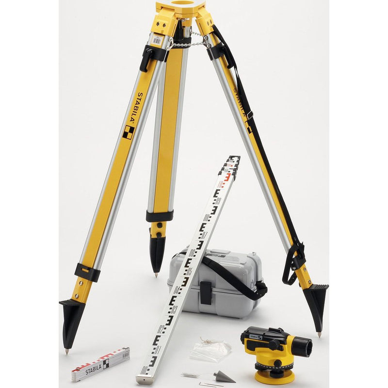 Stabila - Messlaser Nivelliergerät OLS 26, 8tlg optisch