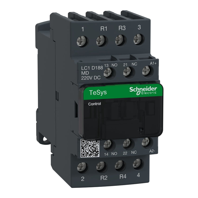 Schneider Electric - Leistungsschütz zum Schalten von Wechselstrom Leistungsschütz LC1D188MD