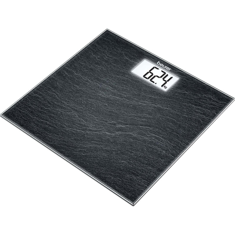 Beurer - Personenwaage Glaswaage GS 203 Slate − 4 Stück