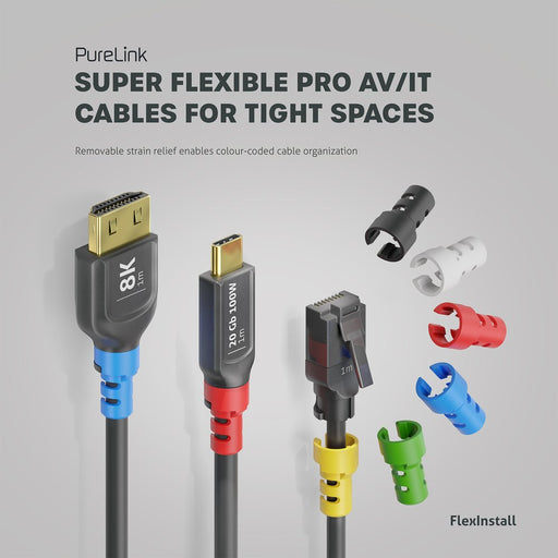 PureLink - PC-Kabel USB-C>A Kabel 2m FI-U320-020-PCK FlexInstall,VE 20Stk