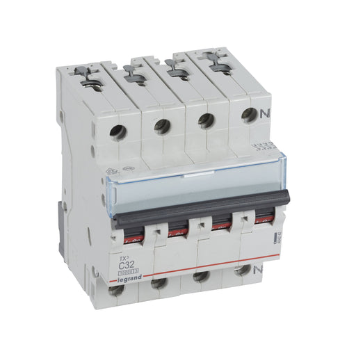 Legrand - Leitungsschutzschalter Legrand 404242 C32A 3-polig+N 10kA