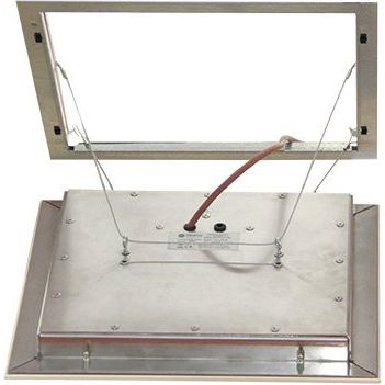 Vitramo - Infrarot-Strahlungspaneel Decken-Heizelement VH-I04848 475x475x42mm 480W