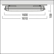 Zumtobel Group - Decken - /Wandleuchte LED - Feuchtraumleuchte AMP L BAS  #42930420 4000K