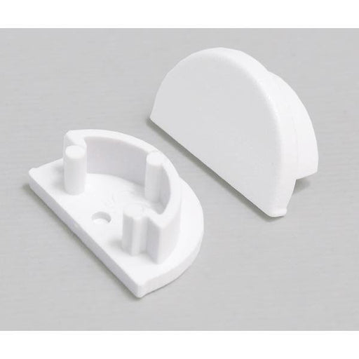 Brumberg Leuchten - Mechanisches Zubehör/Ersatzteile für Leuchten Endstück für Profil 53078070 weiss