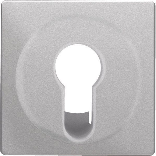 Berker - Abdeckung/Bedienelement für Installationsschalterprogramme Zentralstück alu/lack 15076084 Schlüsselschalt/Tast