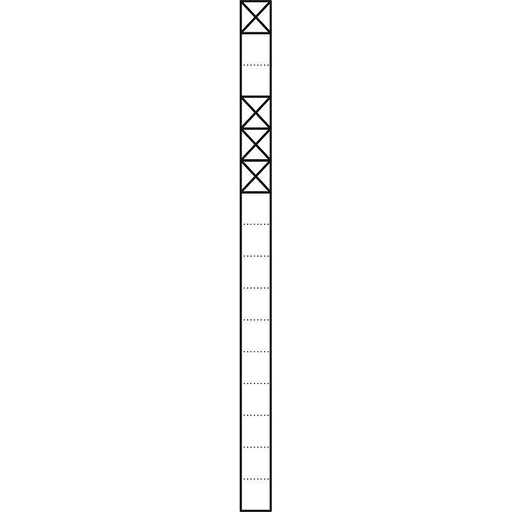 Siedle&Söhne - Kommunikations-Säule Kommunikations-Stele KSF 616-1/3 DG 1,6m dgr/gli 1+3Mod