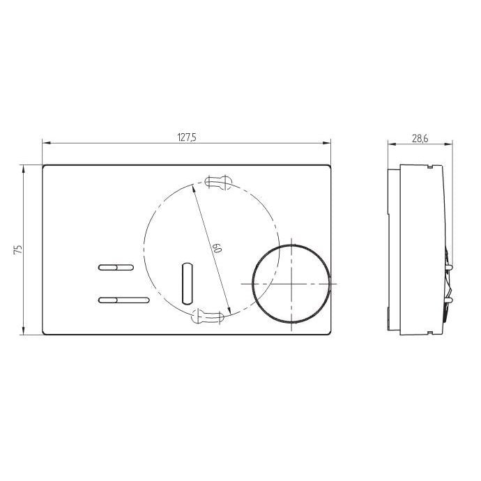 Eberle Controls - Raumthermostat/Uhrenthermostat Klimaregler KLR-E 525 55