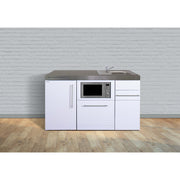 Stengel - Mini-Küche Miniküche Premiumline MPGSMSM150GSMWBreSS Schwarz matt