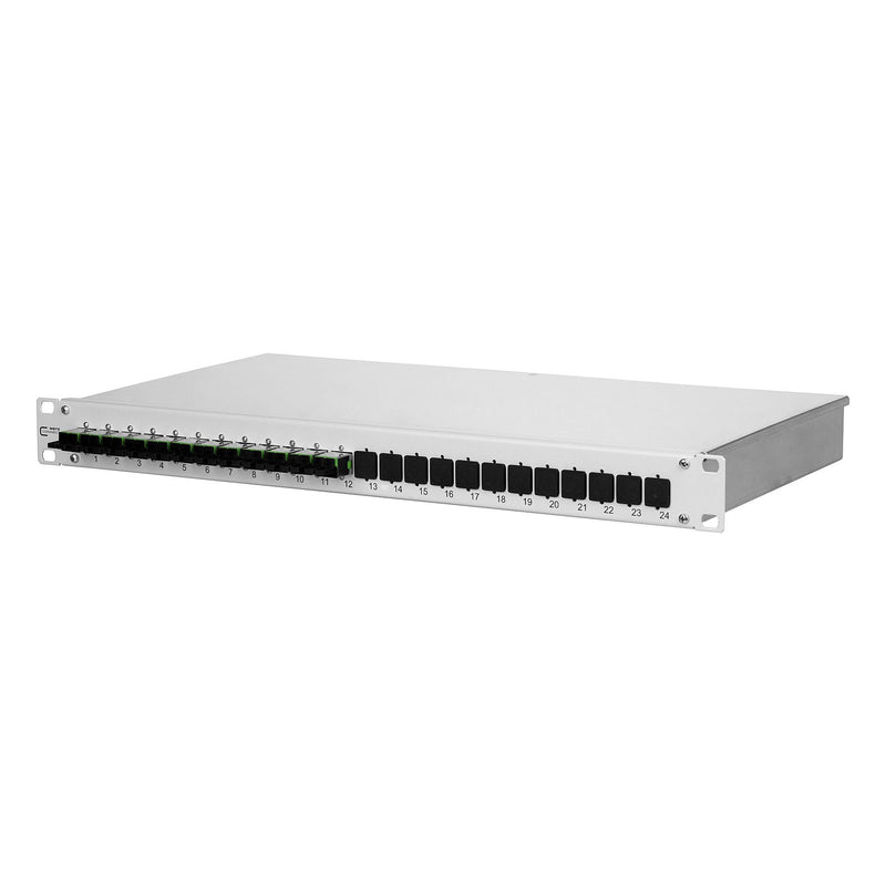 Metz Connect - Patchpanel LWL Patchfeld VIK 1502505F12-E 12xE2000-Duplex APC