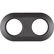 Berker - Abdeckrahmen Rahmen MAN0100317 2fach Serie 1930 sw