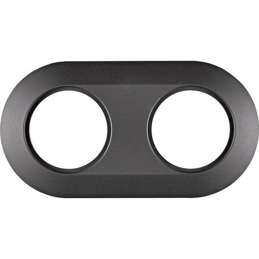 Berker - Abdeckrahmen Rahmen MAN0100317 2fach Serie 1930 sw